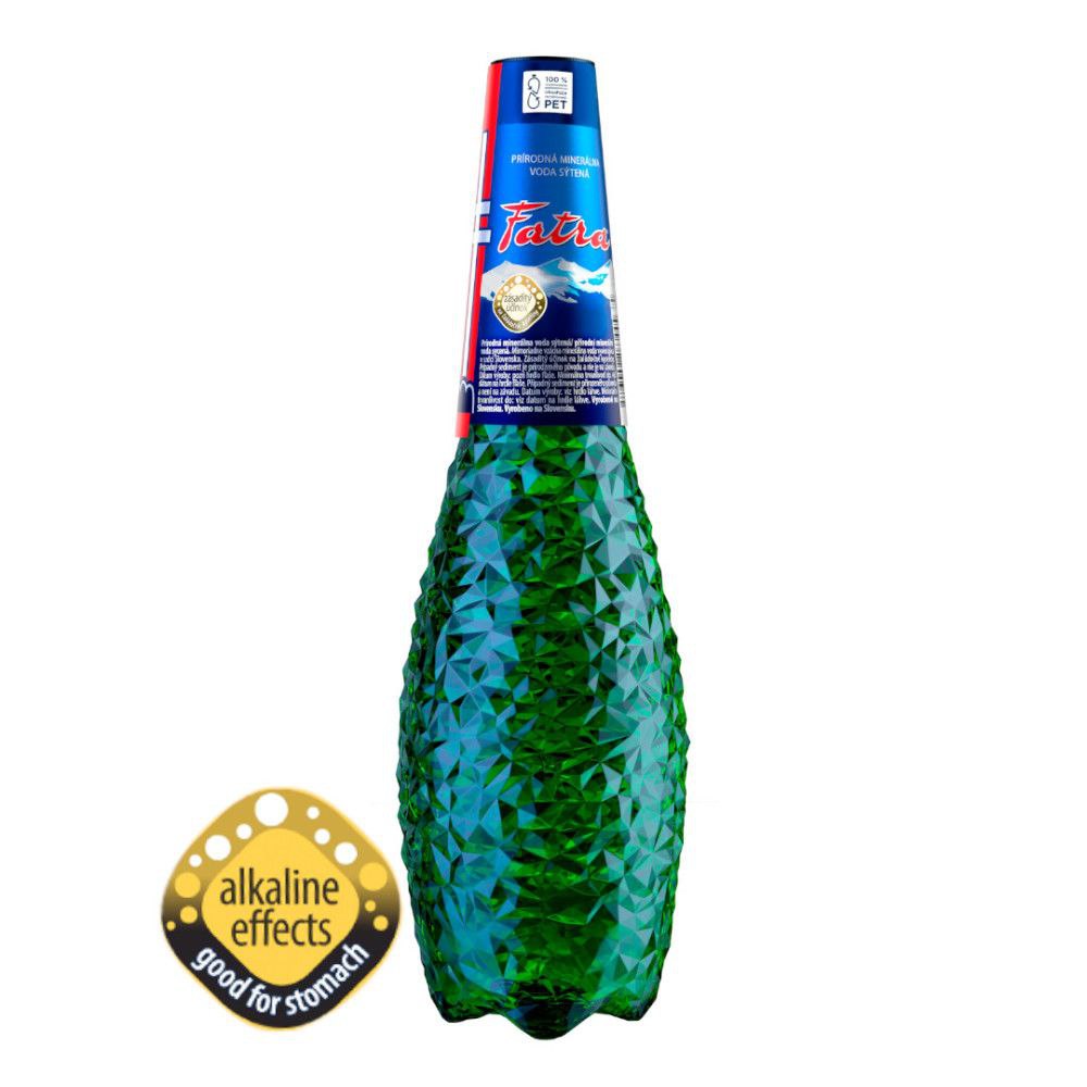 Мін. вода Fatra природньо газована 0,5 л PET